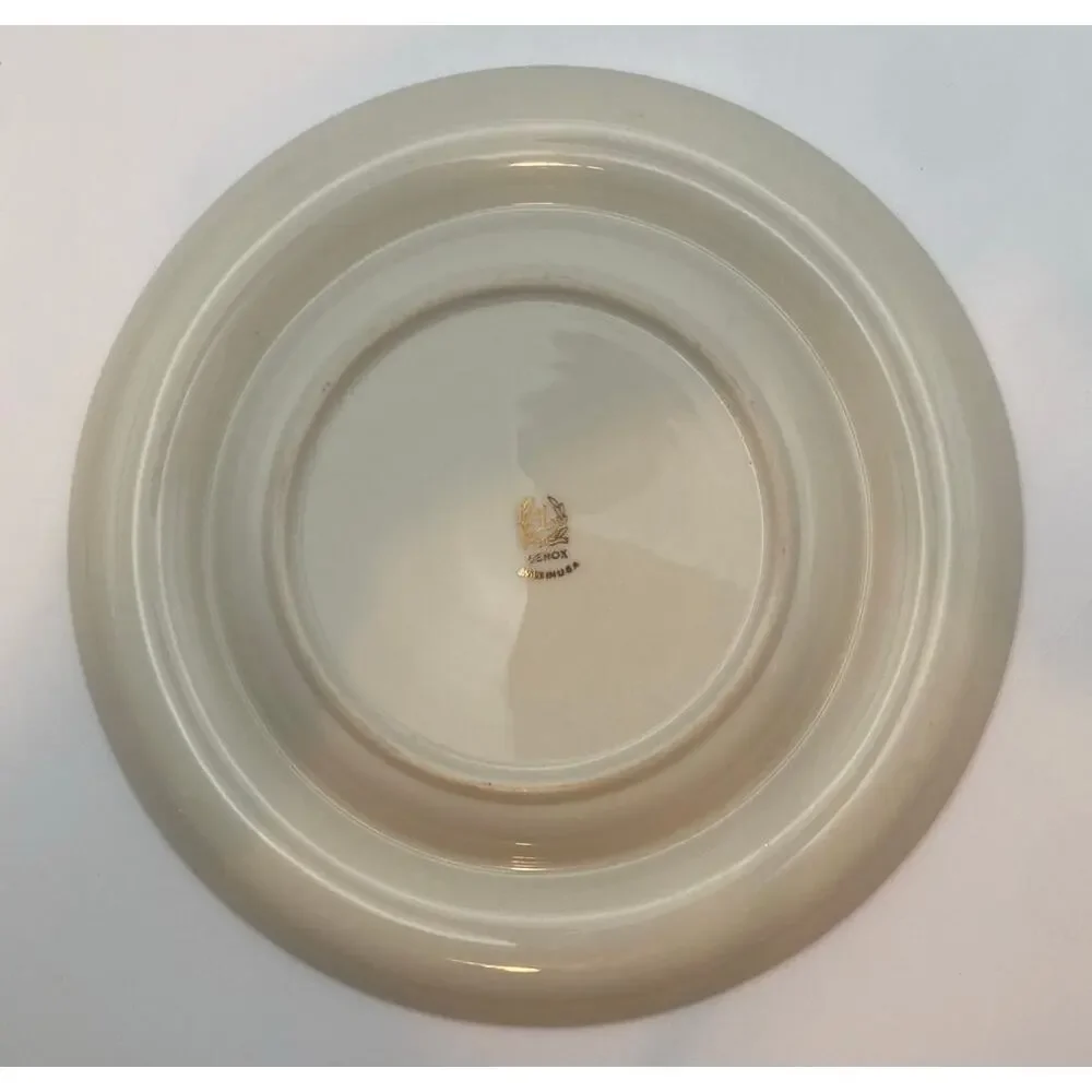 Lenox Holly Berry Small Condiment Gold Rim 8